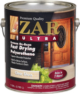 ZAR 34013 Exterior Polyurethane, Gloss, Liquid, Amber, 1 gal, Can